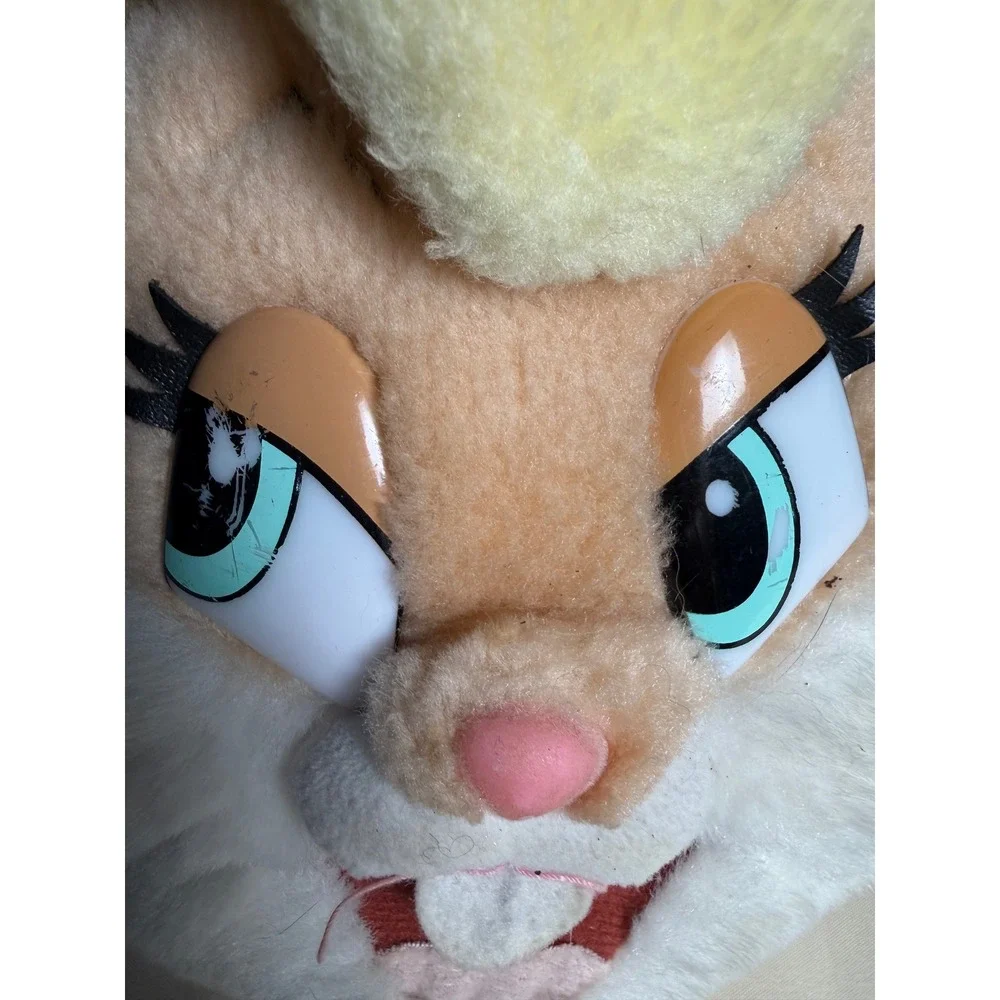 Vintage 1996 Space Jam Lola Bunny Plush Backpack Warner Bros Jaclyn Inc 90s Toy